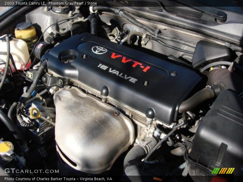 Phantom Gray Pearl / Stone 2003 Toyota Camry LE