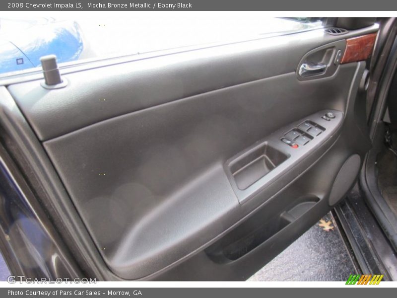 Mocha Bronze Metallic / Ebony Black 2008 Chevrolet Impala LS