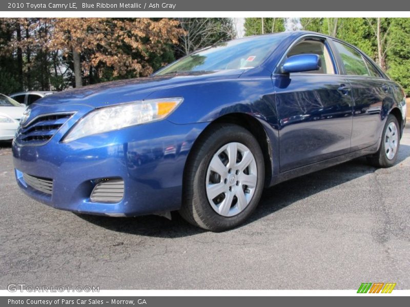 Blue Ribbon Metallic / Ash Gray 2010 Toyota Camry LE