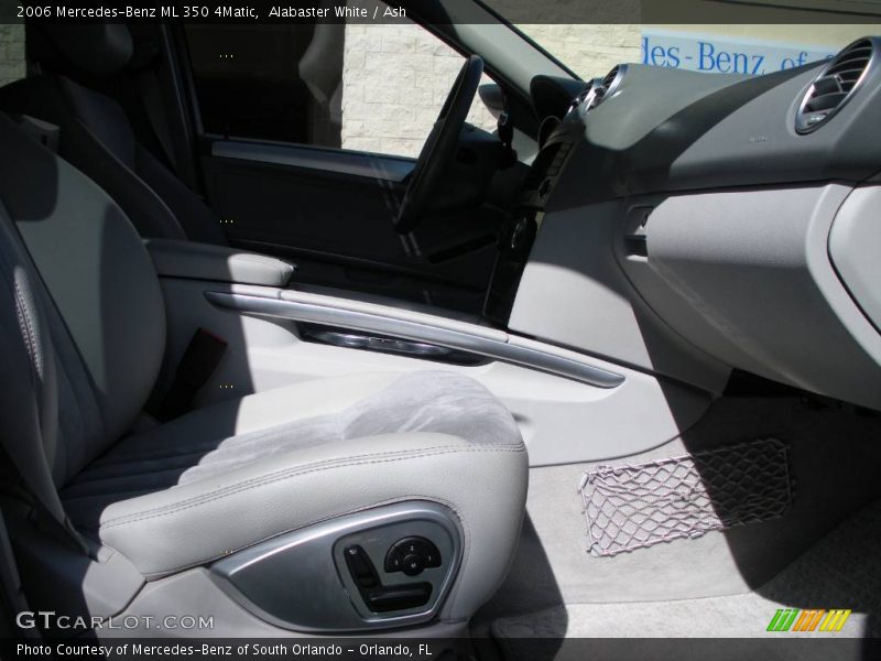 Alabaster White / Ash 2006 Mercedes-Benz ML 350 4Matic
