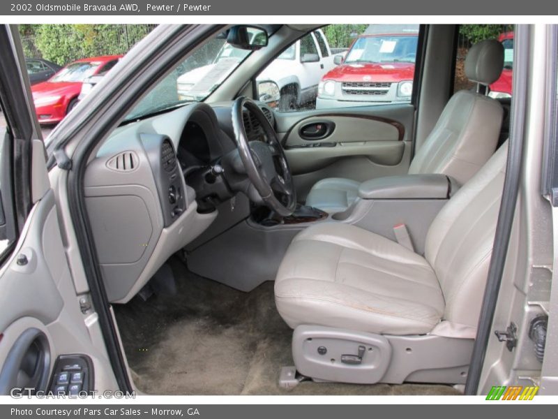  2002 Bravada AWD Pewter Interior