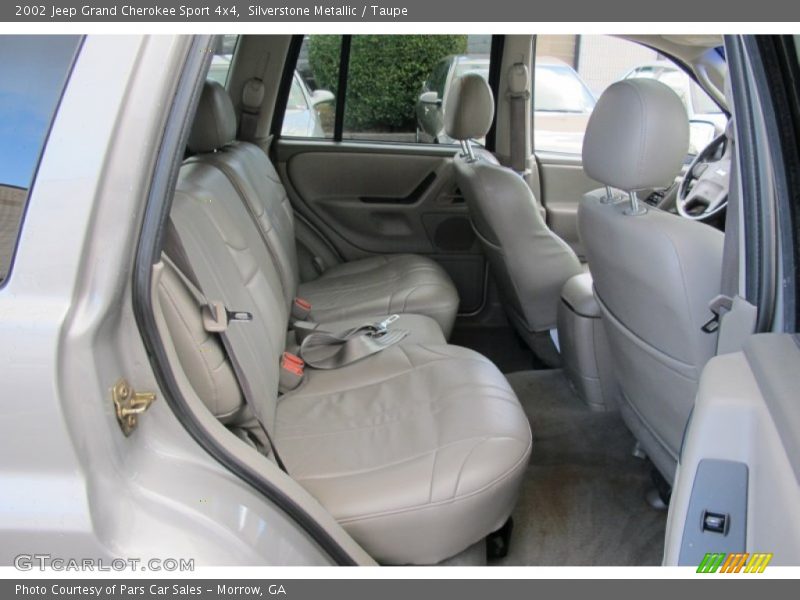 Silverstone Metallic / Taupe 2002 Jeep Grand Cherokee Sport 4x4