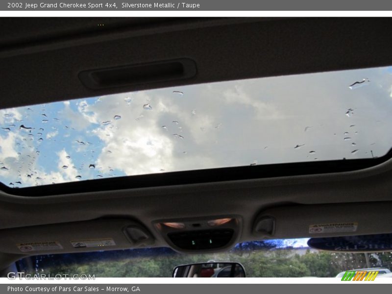 Silverstone Metallic / Taupe 2002 Jeep Grand Cherokee Sport 4x4