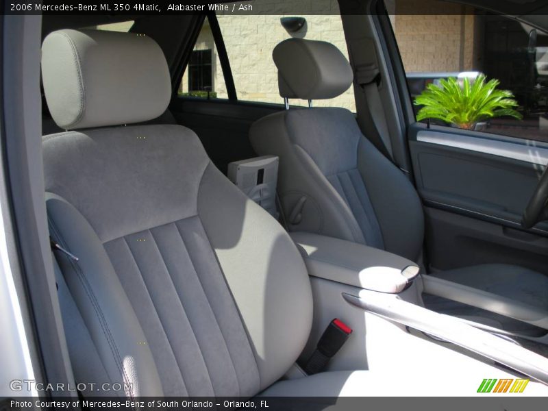 Alabaster White / Ash 2006 Mercedes-Benz ML 350 4Matic