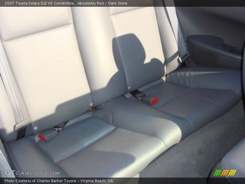 Absolutely Red / Dark Stone 2007 Toyota Solara SLE V6 Convertible