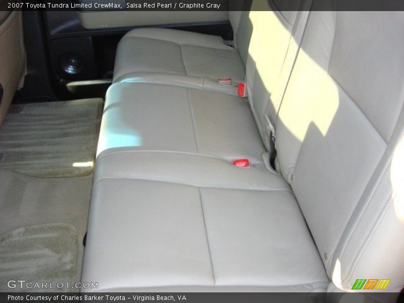 Salsa Red Pearl / Graphite Gray 2007 Toyota Tundra Limited CrewMax