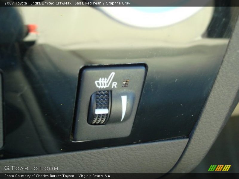 Salsa Red Pearl / Graphite Gray 2007 Toyota Tundra Limited CrewMax