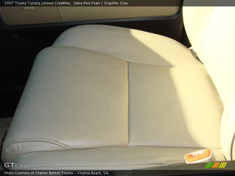 Salsa Red Pearl / Graphite Gray 2007 Toyota Tundra Limited CrewMax