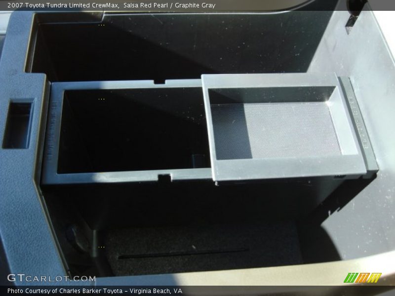 Salsa Red Pearl / Graphite Gray 2007 Toyota Tundra Limited CrewMax