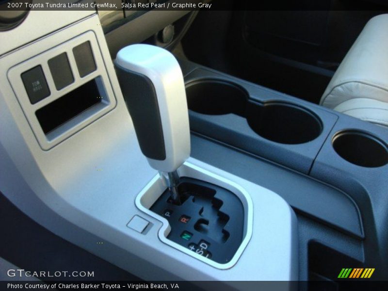 Salsa Red Pearl / Graphite Gray 2007 Toyota Tundra Limited CrewMax