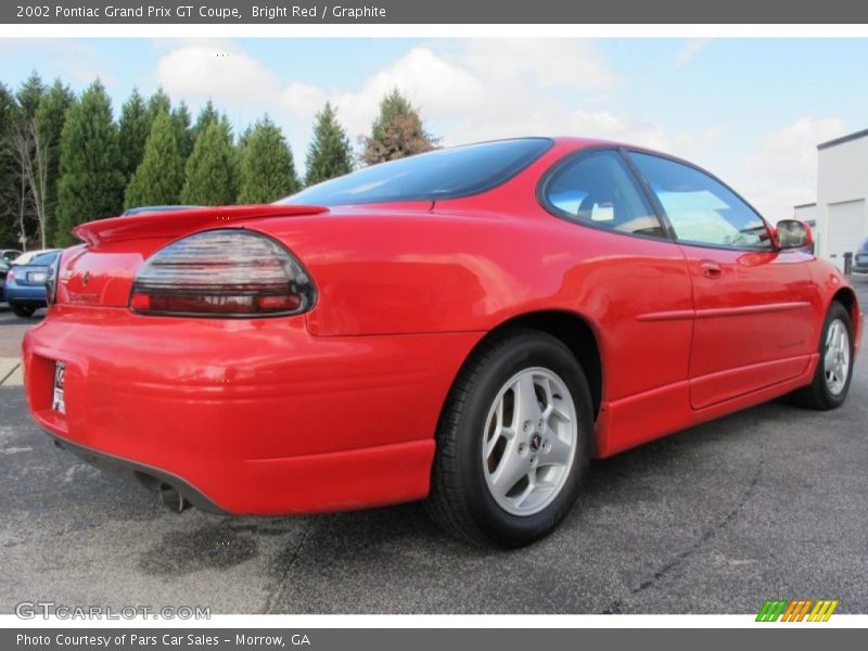 Bright Red / Graphite 2002 Pontiac Grand Prix GT Coupe