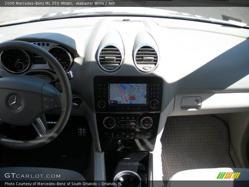 Alabaster White / Ash 2006 Mercedes-Benz ML 350 4Matic