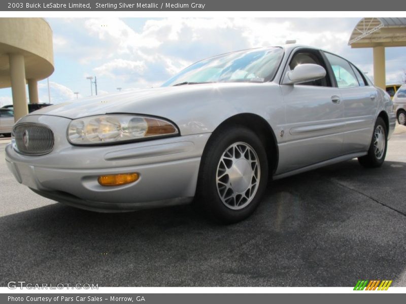 Sterling Silver Metallic / Medium Gray 2003 Buick LeSabre Limited