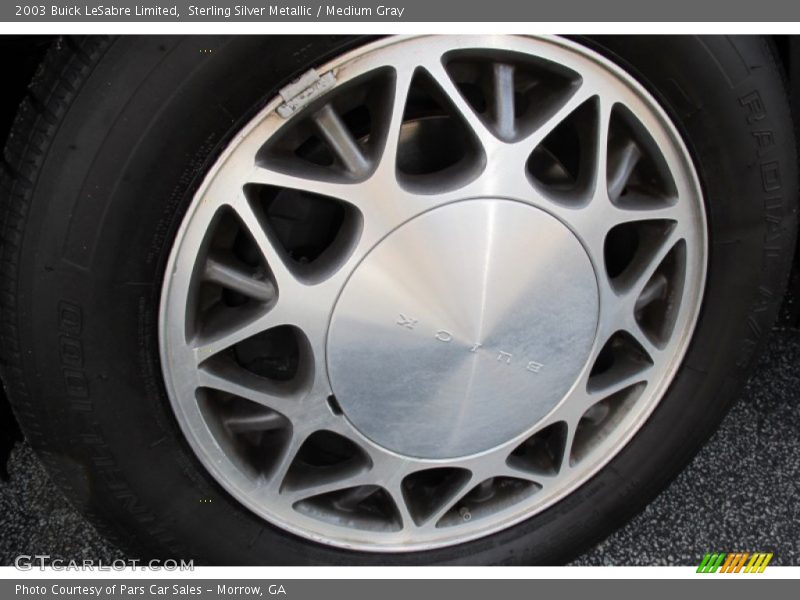 Sterling Silver Metallic / Medium Gray 2003 Buick LeSabre Limited