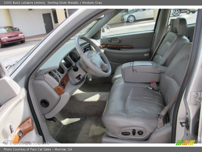 Sterling Silver Metallic / Medium Gray 2003 Buick LeSabre Limited