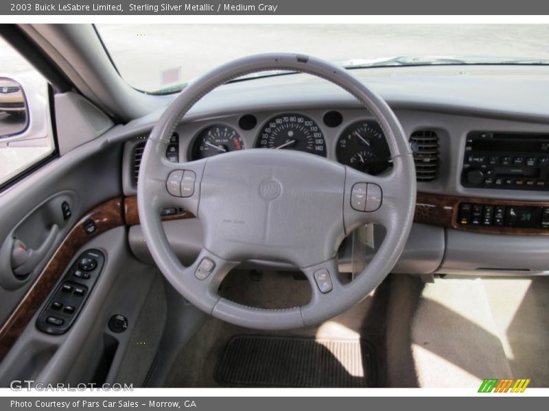 Sterling Silver Metallic / Medium Gray 2003 Buick LeSabre Limited
