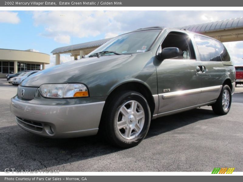 Front 3/4 View of 2002 Villager Estate