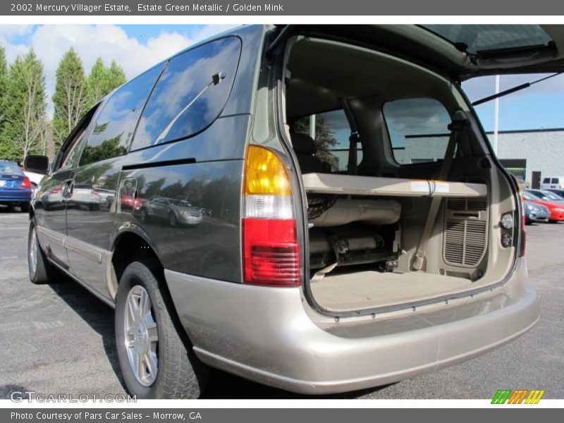 Estate Green Metallic / Golden Mink 2002 Mercury Villager Estate