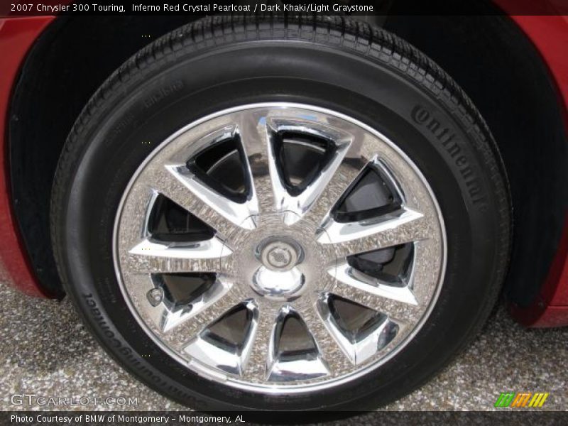 Inferno Red Crystal Pearlcoat / Dark Khaki/Light Graystone 2007 Chrysler 300 Touring