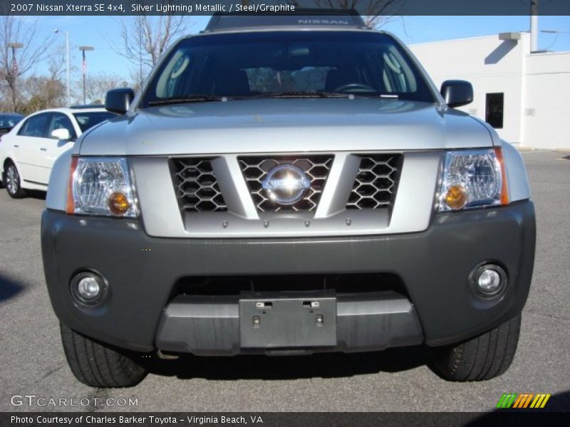 Silver Lightning Metallic / Steel/Graphite 2007 Nissan Xterra SE 4x4