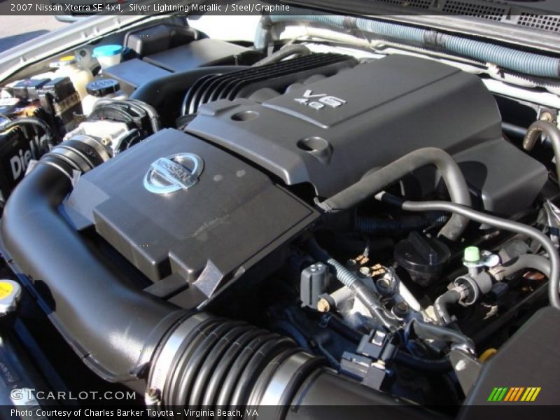 Silver Lightning Metallic / Steel/Graphite 2007 Nissan Xterra SE 4x4