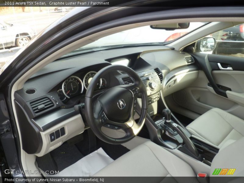 Parchment Interior - 2011 TSX Sedan 