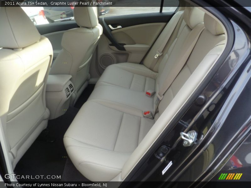 Graphite Luster Pearl / Parchment 2011 Acura TSX Sedan