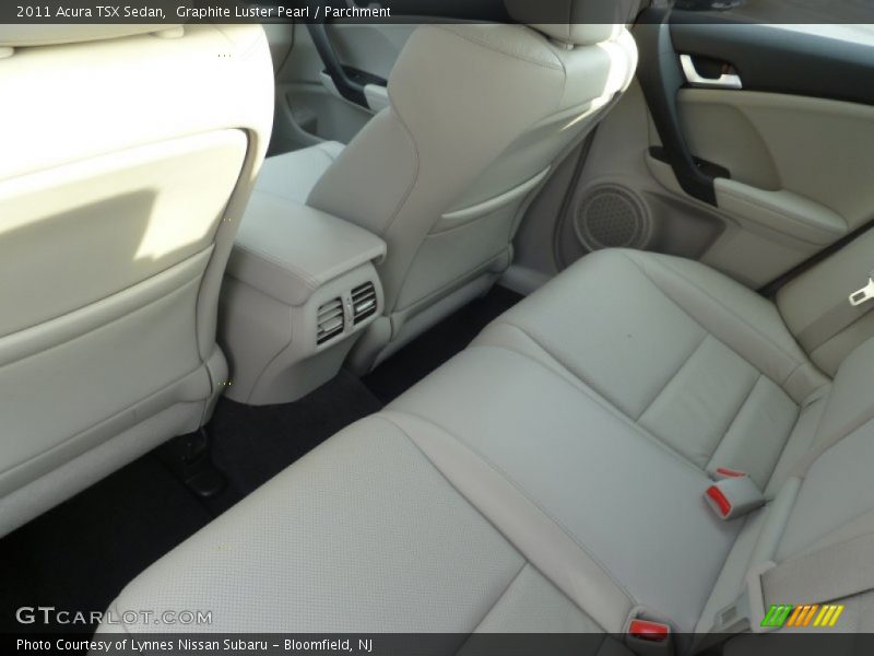 Graphite Luster Pearl / Parchment 2011 Acura TSX Sedan