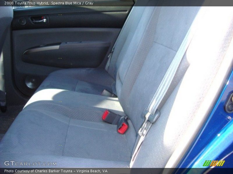 Spectra Blue Mica / Gray 2008 Toyota Prius Hybrid