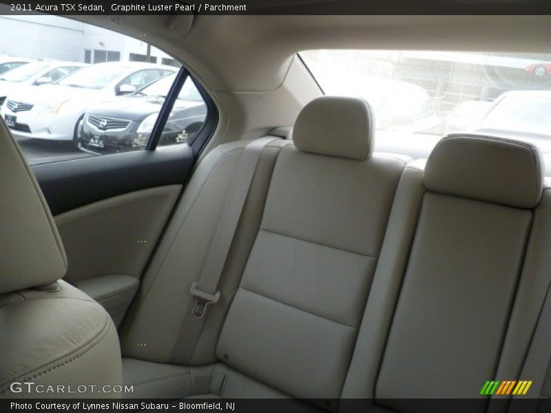 Graphite Luster Pearl / Parchment 2011 Acura TSX Sedan