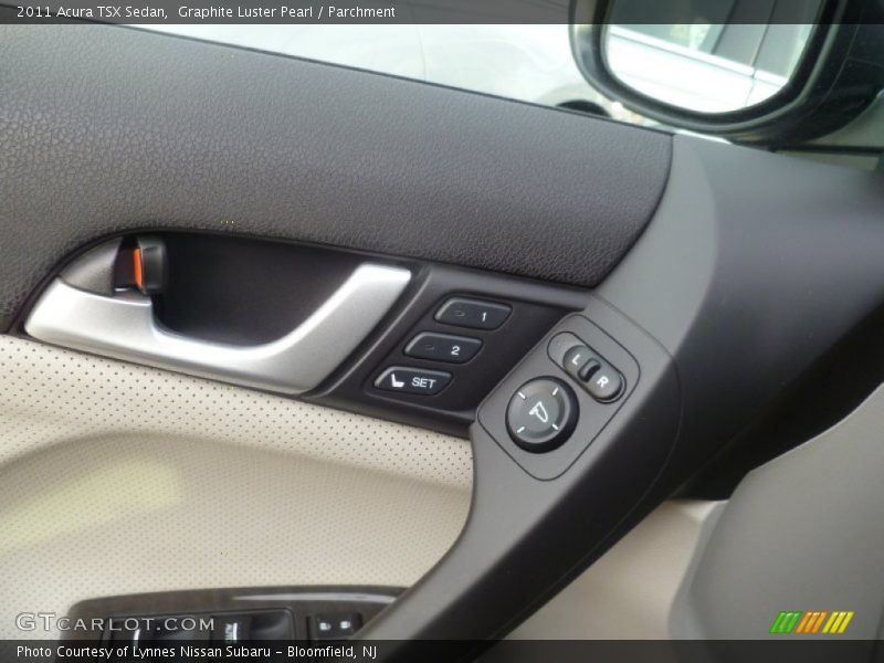 Graphite Luster Pearl / Parchment 2011 Acura TSX Sedan