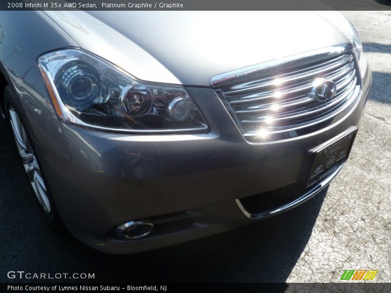 Platinum Graphite / Graphite 2008 Infiniti M 35x AWD Sedan