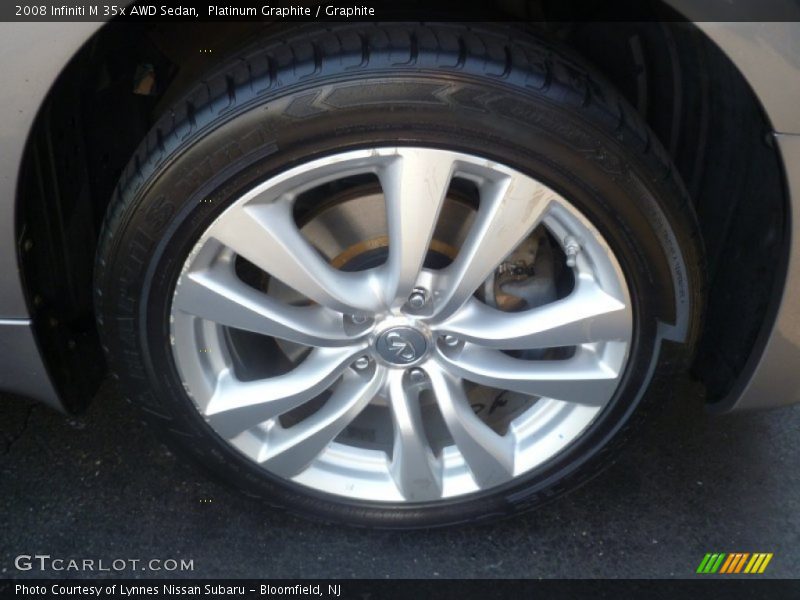 Platinum Graphite / Graphite 2008 Infiniti M 35x AWD Sedan