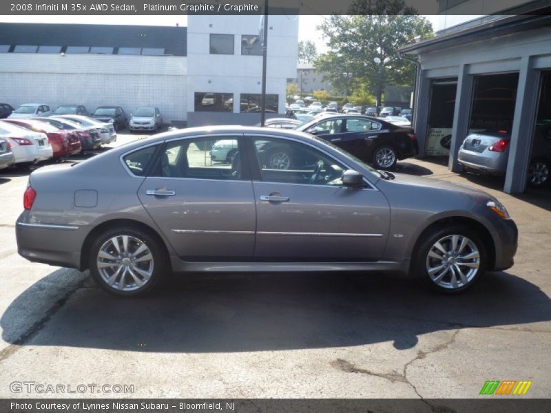 Platinum Graphite / Graphite 2008 Infiniti M 35x AWD Sedan