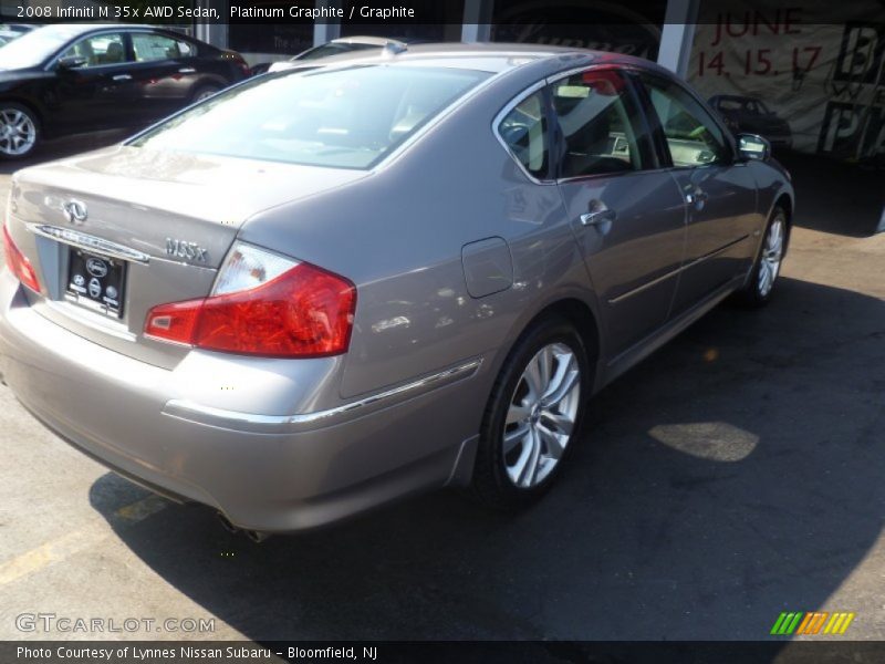 Platinum Graphite / Graphite 2008 Infiniti M 35x AWD Sedan