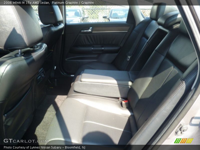 Platinum Graphite / Graphite 2008 Infiniti M 35x AWD Sedan