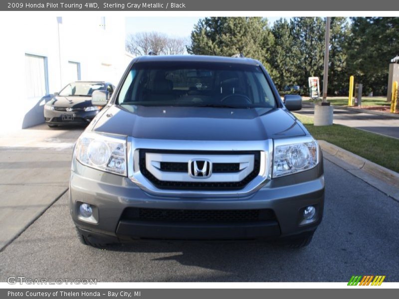 Sterling Gray Metallic / Black 2009 Honda Pilot Touring 4WD