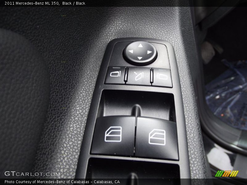 Black / Black 2011 Mercedes-Benz ML 350