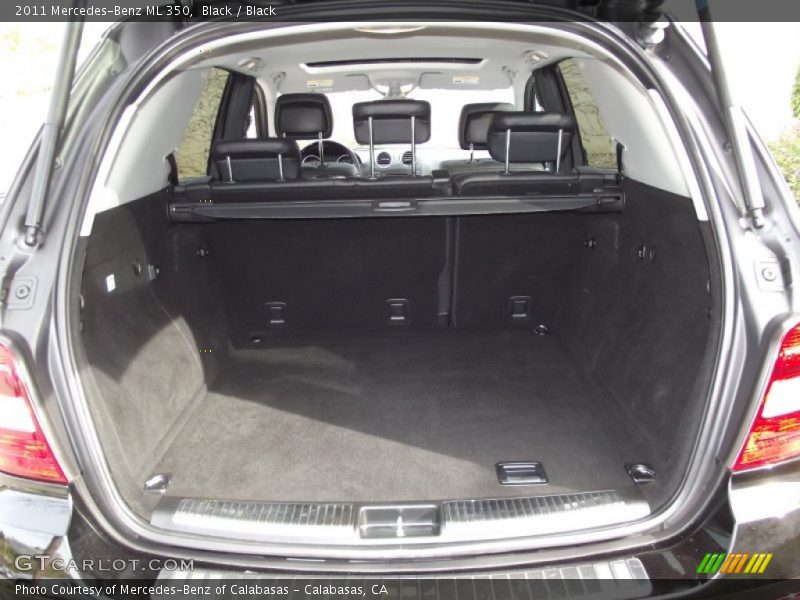 Black / Black 2011 Mercedes-Benz ML 350