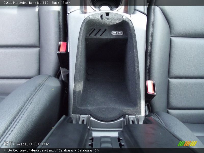 Black / Black 2011 Mercedes-Benz ML 350
