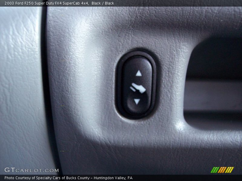 Black / Black 2003 Ford F250 Super Duty FX4 SuperCab 4x4