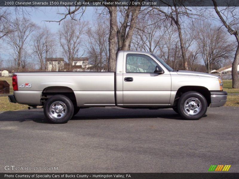  2003 Silverado 1500 Regular Cab 4x4 Light Pewter Metallic