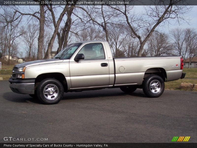  2003 Silverado 1500 Regular Cab 4x4 Light Pewter Metallic