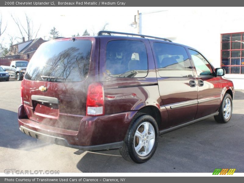 Bordeaux Red Metallic / Medium Gray 2008 Chevrolet Uplander LS