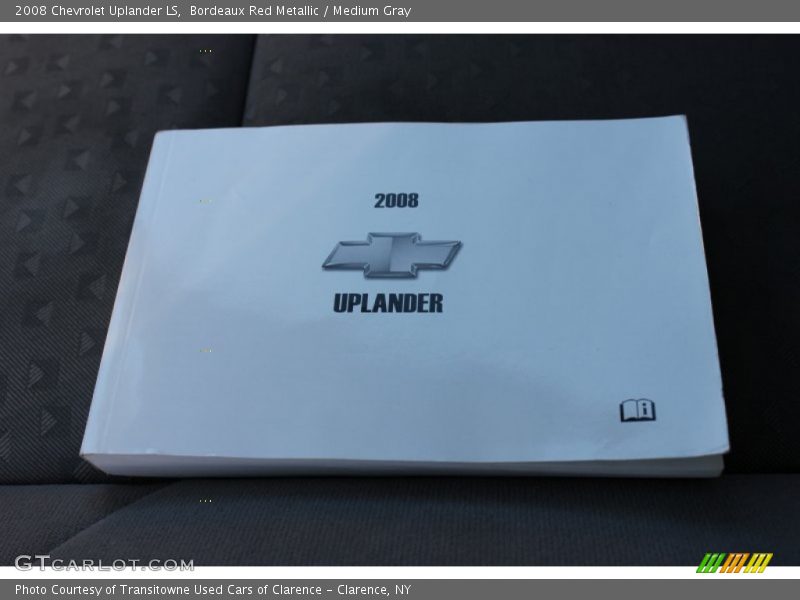 Bordeaux Red Metallic / Medium Gray 2008 Chevrolet Uplander LS