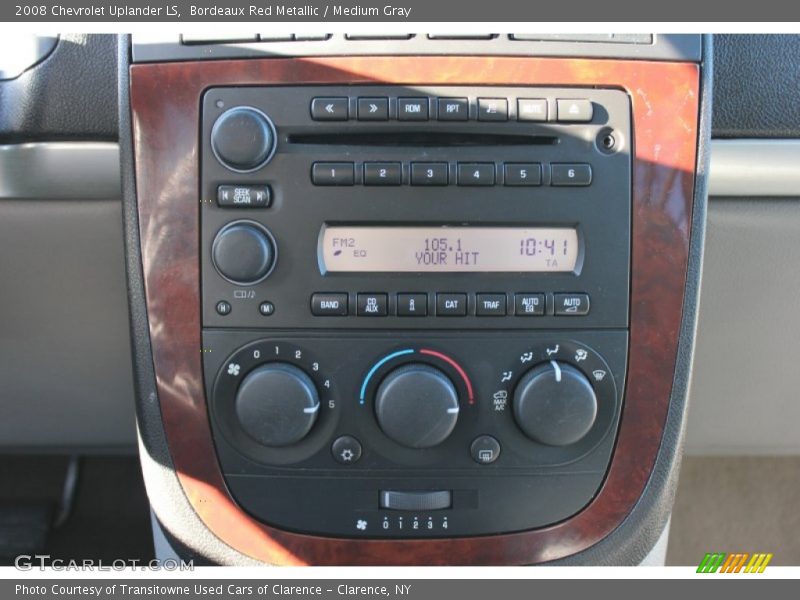 Bordeaux Red Metallic / Medium Gray 2008 Chevrolet Uplander LS