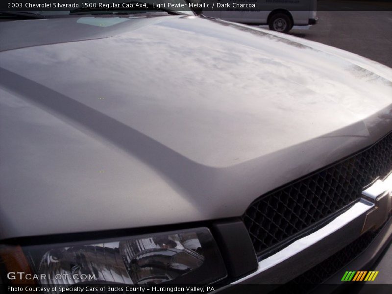 Light Pewter Metallic / Dark Charcoal 2003 Chevrolet Silverado 1500 Regular Cab 4x4