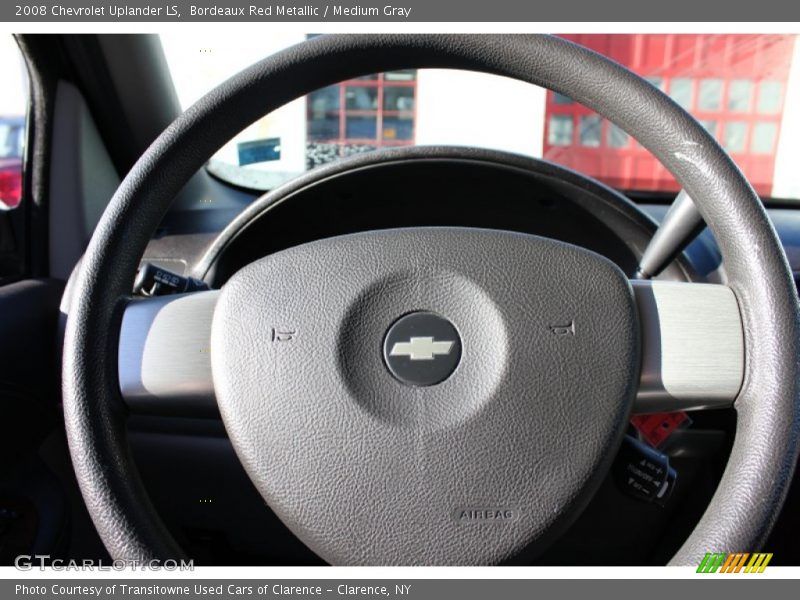 Bordeaux Red Metallic / Medium Gray 2008 Chevrolet Uplander LS