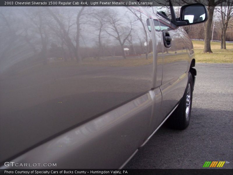 Light Pewter Metallic / Dark Charcoal 2003 Chevrolet Silverado 1500 Regular Cab 4x4