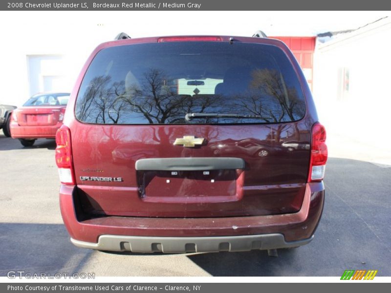 Bordeaux Red Metallic / Medium Gray 2008 Chevrolet Uplander LS